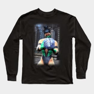 Jade Mortal Kombat (MK9) Characters - Poster,mask and more. Long Sleeve T-Shirt